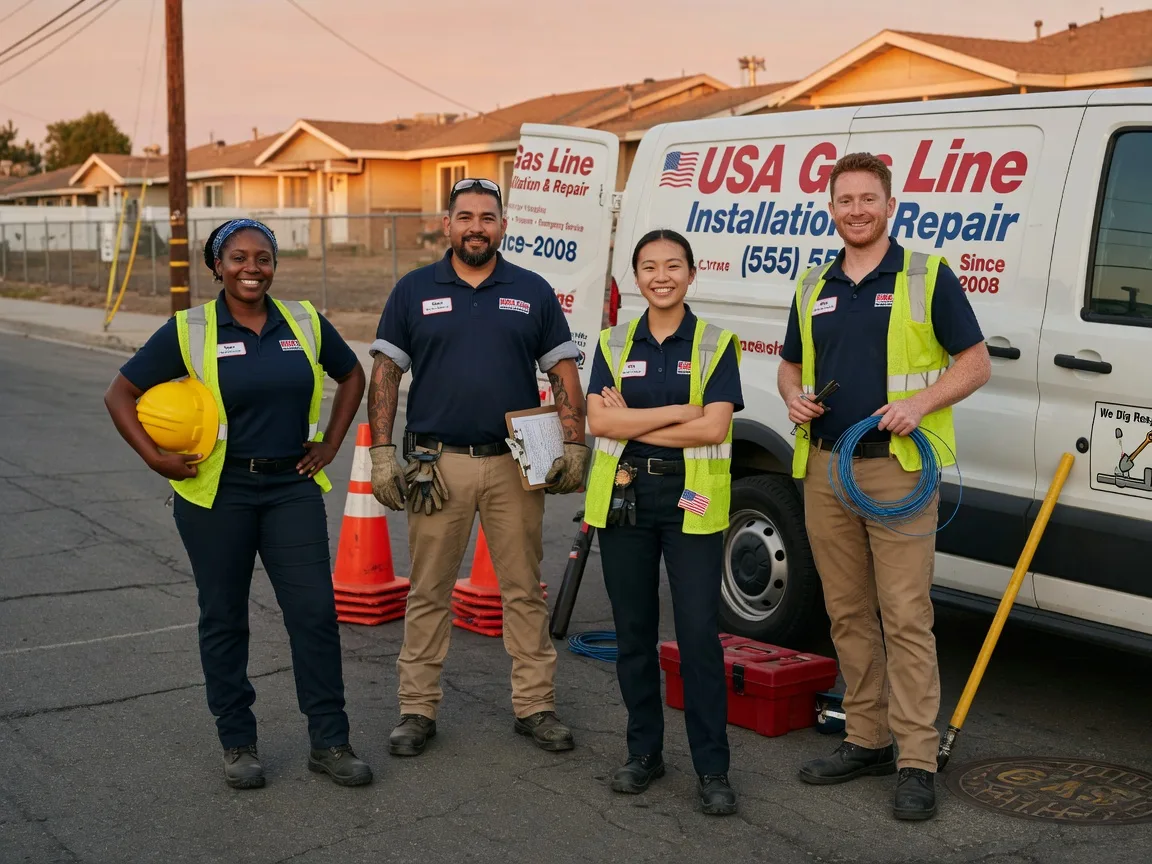 Gas Line Installation company in Marble Falls, AR